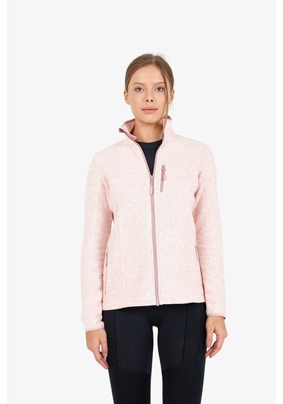 Blackspade 50461 Fermuarlı Termal Kadın Sweatshirt Pembe