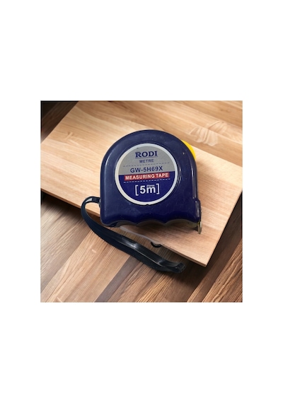 Şerit Metre Kaliteli 5 Metre 25 Mm Geniş 5 M