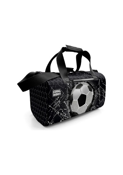 Coral High Siyah Futbol Desenli Spor Çantası 27539