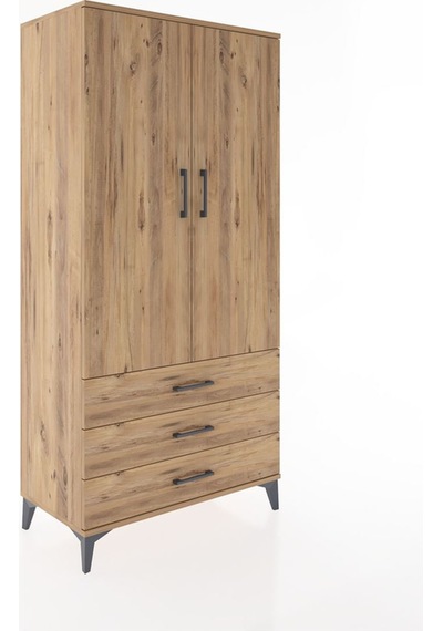 Hyperion Dolap 2 Raflı 3 Çekmeceli 2 Kapaklı 88x44x182 Çam-çam Çam Hyperion Dolap 2 Raflı 3 Çekmeceli 2 Kapaklı 88x44x182 Çam-çam Çam