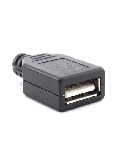 Ic-265f Usb A Tip Seyyar Kapaklı Dişi Usb Soketi