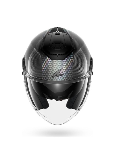 Shark Dqu Rs Jet Carbon Ikonık Açık Kask