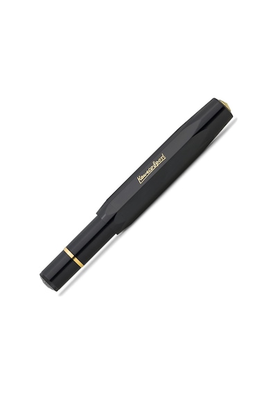 Kaweco Klasik Sport Pıston Fıller Dolma Kalem Siya Siyah