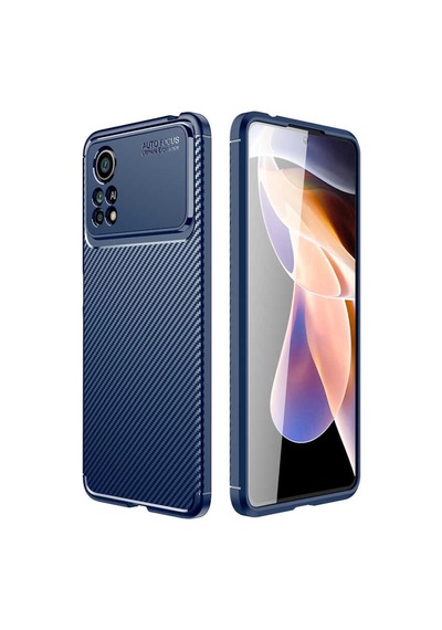 Xiaomi Poco X4 Pro 5G Kilif Karbon Silikon Case Kapak 553324453