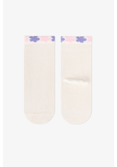 Penti Kız Çocuk Pembe Feel Better Kedi Desenli Pamuklu 3 Çift Soket Çorap