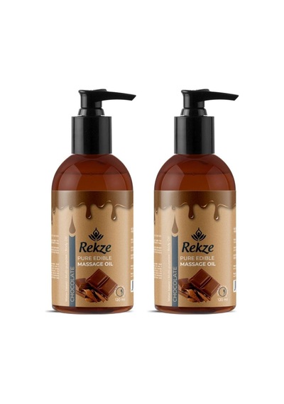 2 Adet Çikolata Aromalı Bay Ve Bayanlara Uygun Vücut Masaj Yağı 120 Ml - 270540370