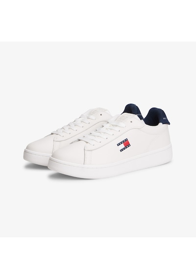 Tommy Hilfiger Archive' 98 Kadın Beyaz Spor Ayakkabı En0en02815 Mavi