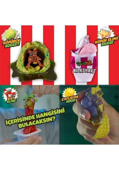 Terrorfried 3'lü Mini Menü Ve 2 Gizemli Figür 8091 Diğer