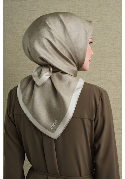 Armine İpek Eşarp 2027 Kış - 9601-09 Bej Sura
