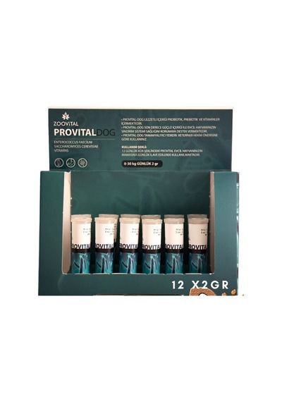 Provital Köpek Prebiyotik Desteği 12 Adet- Sindirim Düzenleyici Prebiyotik Ve Vitamin