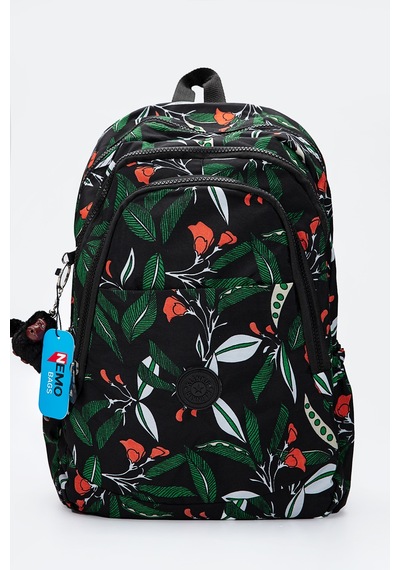 Nemo Bags Kadın Desenli Çantası Krinkıl Su Geçirmez Okul Çantası
