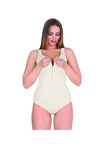 Form Time Bayan Agraflı Geniş Askılı Çıtçıtlı Body Korse 9109