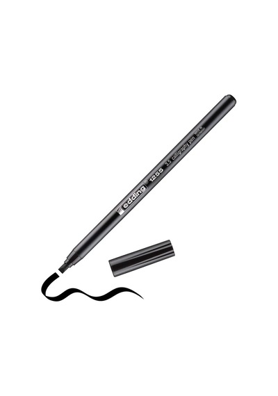 Edding 1255 Kaligrafi Kalemi - Siyah - 1 Kalem - Kaligrafi Ucu 3.5 Mm