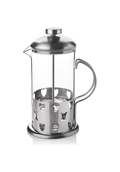 Perotti French Press 350 ML Metal Metalik Metal