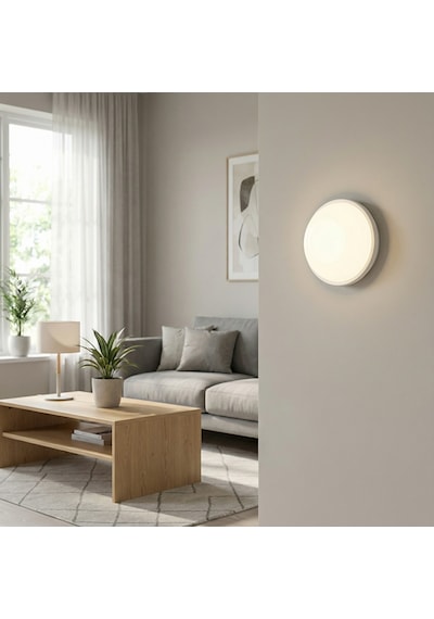 Mutlusan Ledli Armatür Beyaz Işık 16 CM Beyaz