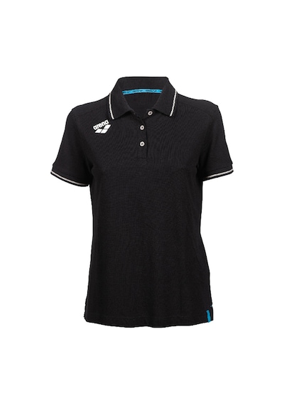 Arena Team Solid Cotton Kadın Siyah Yüzücü T-shirt 004893500 Siyah