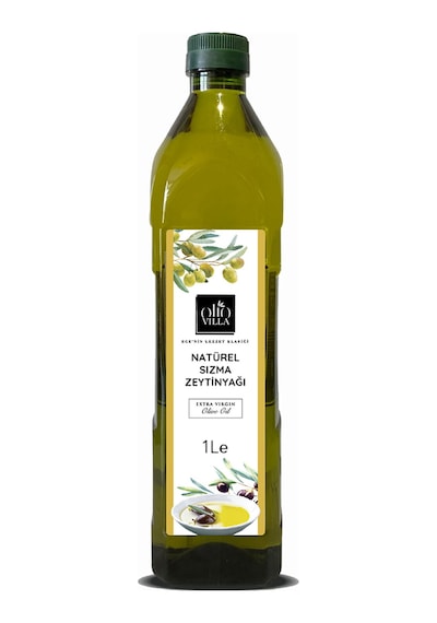 Olio Villa Natürel Sızma Zeytinyağı Extra Vırgın 1l