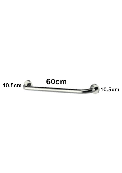 Monavit Engelli 60 cm Paslanmaz Tutunma Barı Ø19 Banyo,Küvet,Tuva Krom