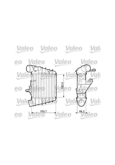 Seat Cordoba Turbo Radyatoru 1.9 Tdi 2003-2006 Atd Axr Bmt Valeo 817556
