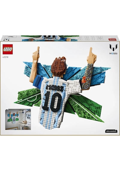 LEGO® Editions Lionel Messi – Kutlama 43018 - 14 Yaş ve Üzeri Çocuklar için Sürprizler İçeren Oyuncak Yapım Seti (1427 Parça)