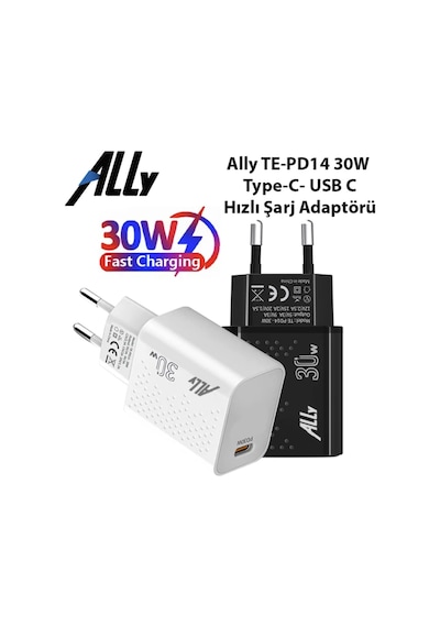 30w Type-c Hızlı Şarj Aleti Akım Kısa Devre Korumalı Hızlı Şarj Başlığı Adaptör Tüm Cihazlara Uyumlu