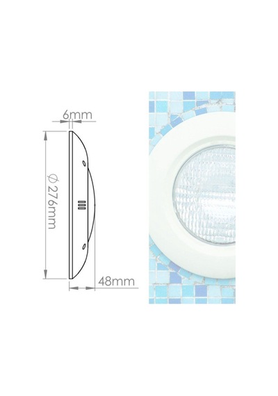 32 Watt Sıva Üstü Havuz Lambası 29506309