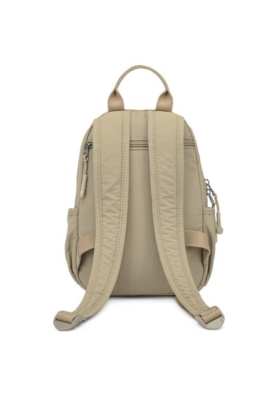 Smart Bags Mikro Poly Kumaş Küçük Boy Kadın Sırt Çantası 3334 Vizon