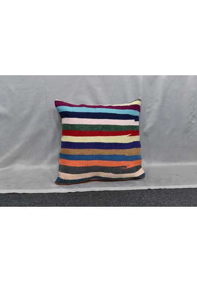 Zehra Abla Halı Yeni El Dokuma Dekoratif Kilim Kırlent Yastık Kılıfı 6233