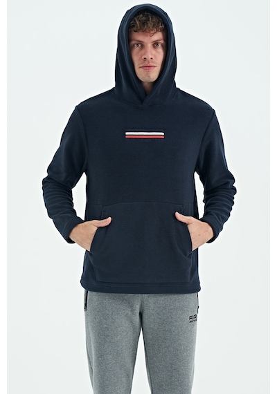 Air Jones Tommy Life Hern Lacivert Erkek Polar Sweatshirt - 88301 Lacivert