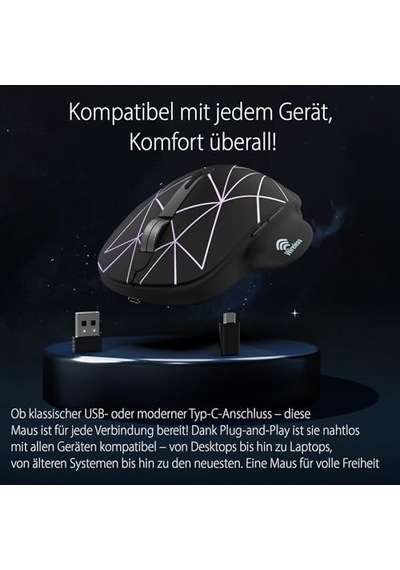 Inca-ınca Iwm-551 Rechargeable 4 Led İlluminated Silent Mouse Sessiz Micro Usb Kablo Usb+ Type C Desteği Çift Alıcı 2.4ghz Kablosuz Fare Dpı 800 1200 1600 400mah Açık Beyaz Inca-ınca Iwm-551 Rechargeable 4 Led İlluminated Silent Mouse Sessiz Micro Usb Kablo Usb+ Type C Desteği Çift Alıcı 2.4ghz Kablosuz Fare Dpı 800 1200 1600 400mah Açık Beyaz
