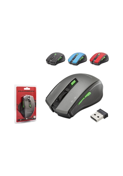 HADRON HDX3404(5637) MOUSE WIRELESS 1600 DPI
