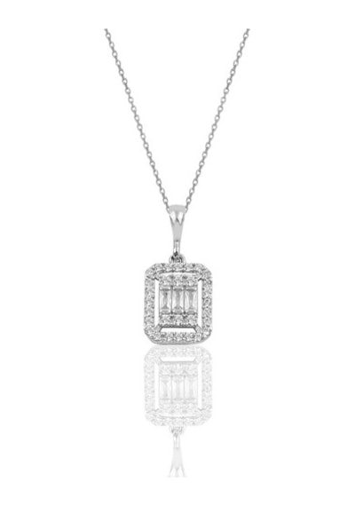 Gümüş Baget Taşlı Üçlü Set (536645046)