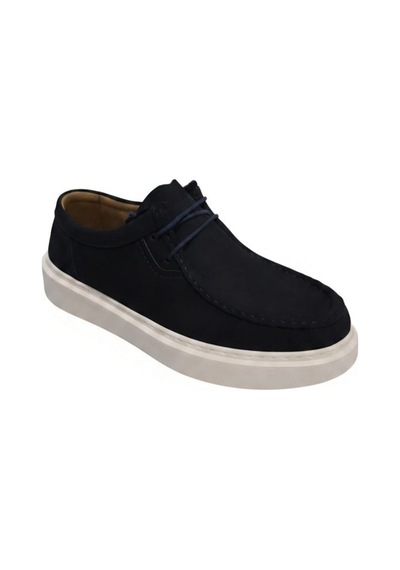 Mr Quinn 2530 Nubuk Lacivert Erkek Sneaker