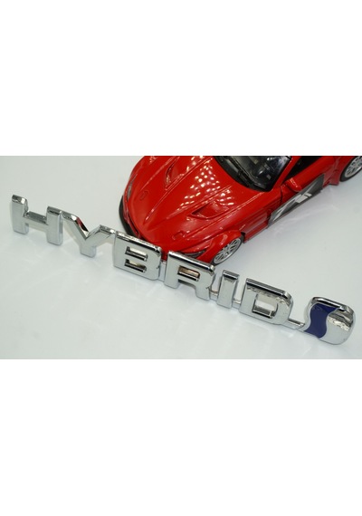 Dk Hybrid Bagaj Krom Metal 3m 3d Logo Amblem