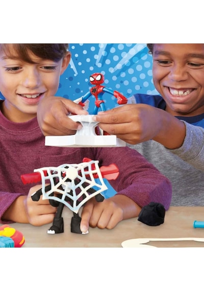 Hasbro F9827 Spiderman Launch And Slice Battle Oyun Seti Çok  Renkli