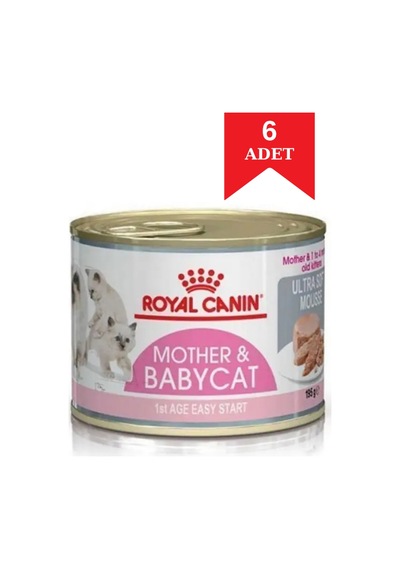 Royal Canin Mother & Kitten İnstinctive Kedi Konservesi 195 Gr X 6 Adet