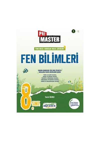 Okyanus Yayınları 8. Sınıf PreMaster Fen Bilimleri Soru Bankası
