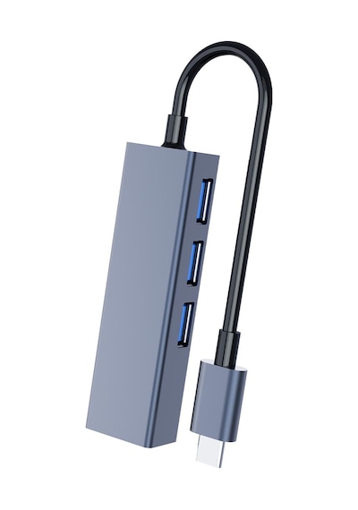 Dm Chb013 Type C To Rj45 Gigabit Ethernet Ve Usb 3 0 Çoklayıcı Dönüştürücü