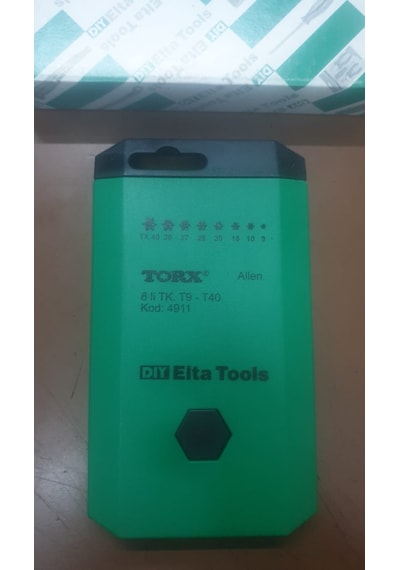Elta Torx Allen Takımı 8 Li