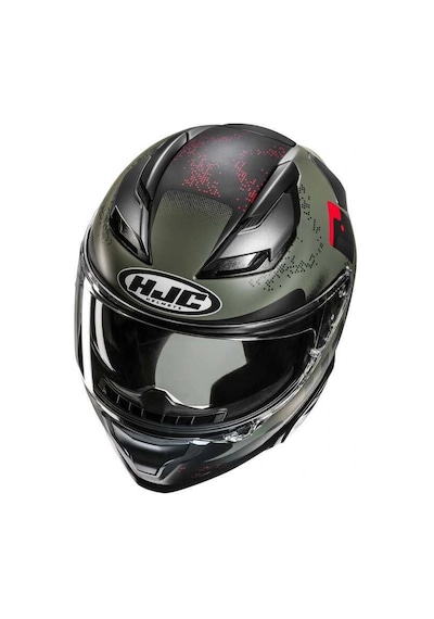 Hjc F71 Faco Mc1sf Kapalı Kask Haki