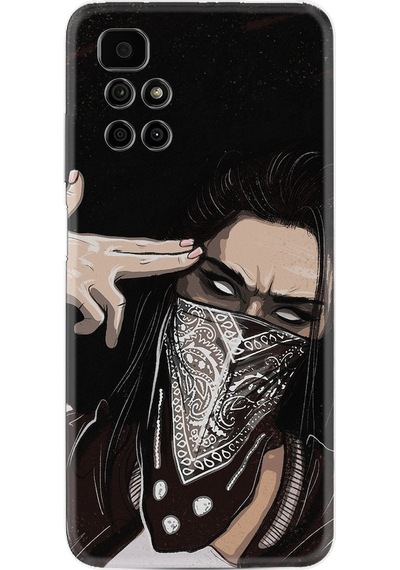 Xiaomi Redmi 10 2022 Kılıf Silikon Desen Bang Bang 1689
