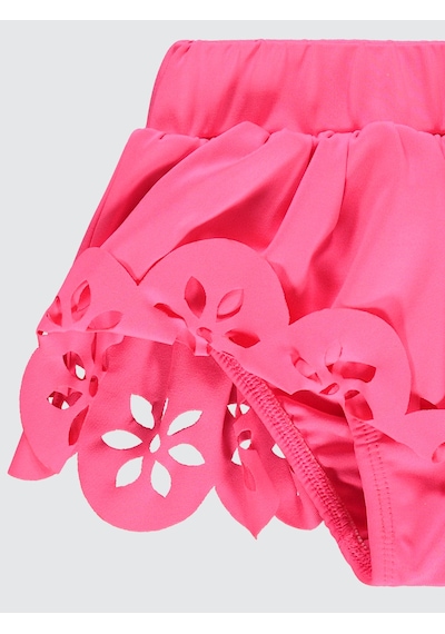 Civil Girls Kız Çocuk Mayo Set 2-12 Yaş Neon Pembe Neon Pembe