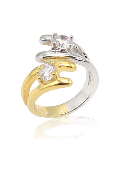 Midyat Nurtaş Gümüş Kristal Kesim Gold Kaplama 925 Ayar Gümüş Zirkon Yüzük 201022859 Midyat Nurtaş Gümüş Kristal Kesim Gold Kaplama 925 Ayar Gümüş Zirkon Yüzük 201022859