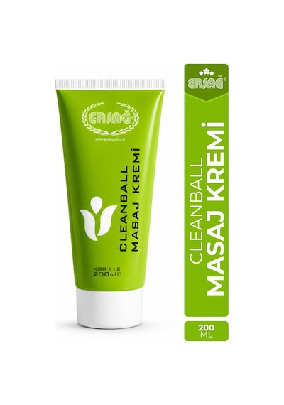 Ersağ Cleanball Masaj Kremi  200 ML