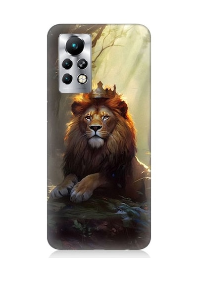 Infinix Note 11s Uyumlu Kral Aslan Desenli Silikon Kılıf
