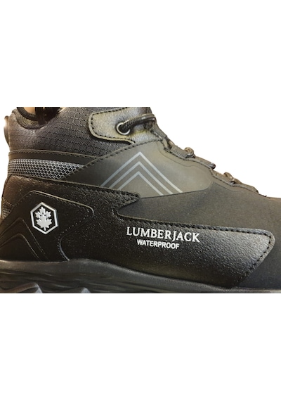 Lumberjack Burk Trekking & Outdoor Waterproof Su Geçirmez Erke Siyah