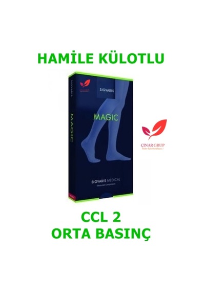 Sigvaris Magic Hamile Külotlu Varis Çorabı (Mg-2 Orta Basınç)