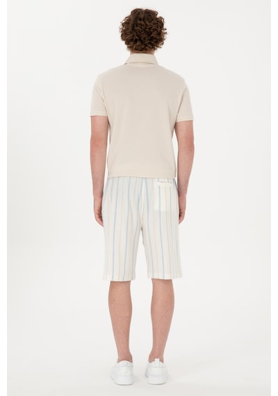U.s. Polo Assn. Erkek Beyaz Şort Örme 50300021-vr013 Beyaz