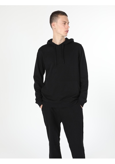 Colin's Regular Fit Siyah Erkek Sweatshirt cl1055785_Q1.V2_BLK