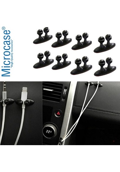8In1 Cable Clip Araç Içi Kablo Tutucu Ve Kablo Toparlayıcı Klips